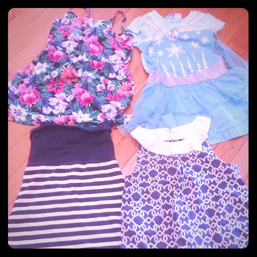 4T and5 T toddler girl dresses.